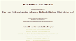 Desktop Screenshot of kaiser2.de